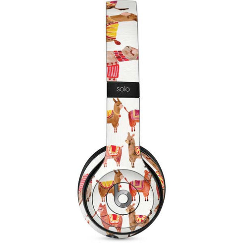 Cat Coq Alpacas Beats Solo 2 Wired Skin
