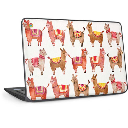 Alpacas by Cat Coq HP Chromebook Skin