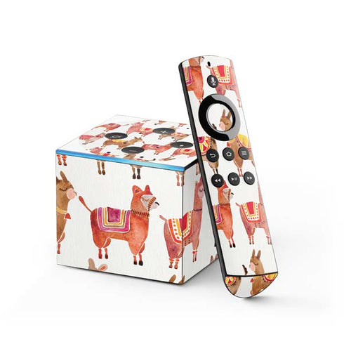 Cat Coq Alpacas Fire TV Cube Skin