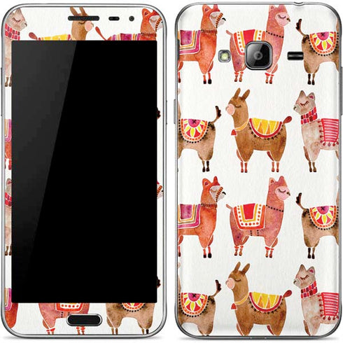 Cat Coq Alpacas Galaxy J3 Skin
