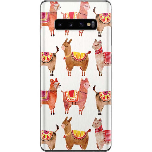 Cat Coq Alpacas Galaxy S10 Plus Skin