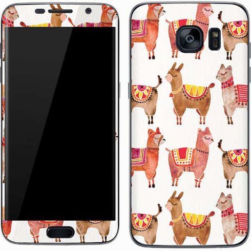 Cat Coq Alpacas Galaxy S7 Skin