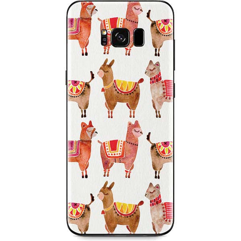 Cat Coq Alpacas Galaxy S8 Skin