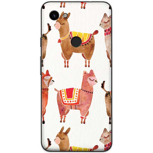Cat Coq Alpacas Google Pixel 3a Skin