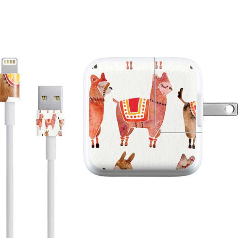 Cat Coq Alpacas iPad Charger (10W USB) Skin