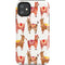 Cat Coq Alpacas iPhone 11 Impact Case