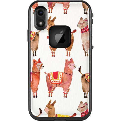 Cat Coq Alpacas LifeProof Fre iPhone Skin