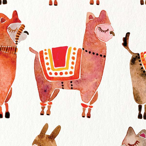 Cat Coq Alpacas Moto E5 Play Skin