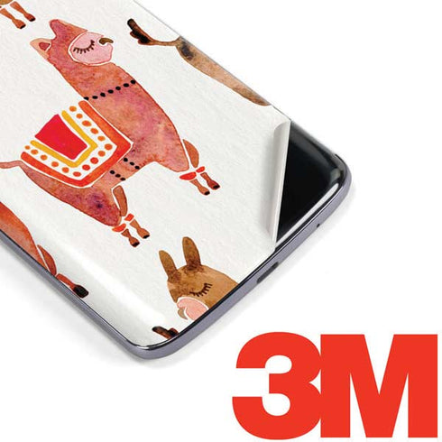 Cat Coq Alpacas Moto E5 Plus Skin