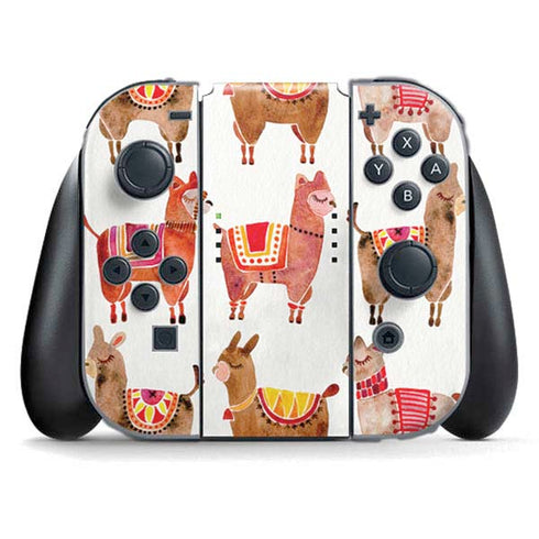 Alpacas by Cat Coq Nintendo Switch (2017-2021) Joy-Con Controller Skin