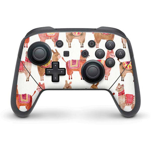 Cat Coq Alpacas Nintendo Switch Pro Controller Skin