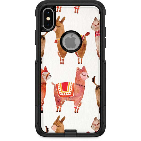 Cat Coq Alpacas Otterbox Commuter iPhone Skin