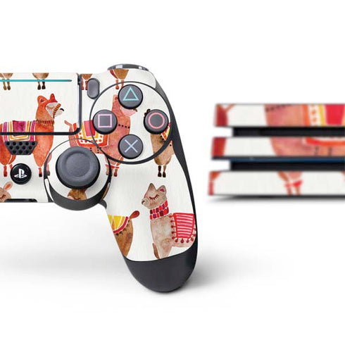 Cat Coq Alpacas PS4 Pro Bundle Skin