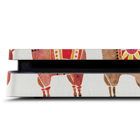 Cat Coq Alpacas PS4 Slim Skin