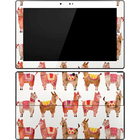 Cat Coq Alpacas Surface Pro Tablet Skin