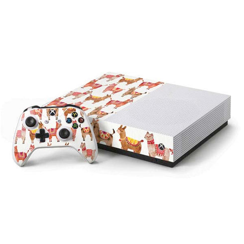 Cat Coq Alpacas Xbox One S All-Digital Edition Bundle Skin
