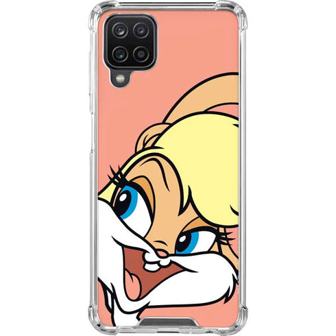 Looney Tunes Lola Bunny Zoomed In Galaxy A12 Clear Case