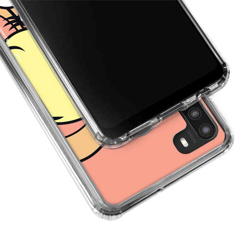 Looney Tunes Lola Bunny Zoomed In Galaxy A21 Clear Case