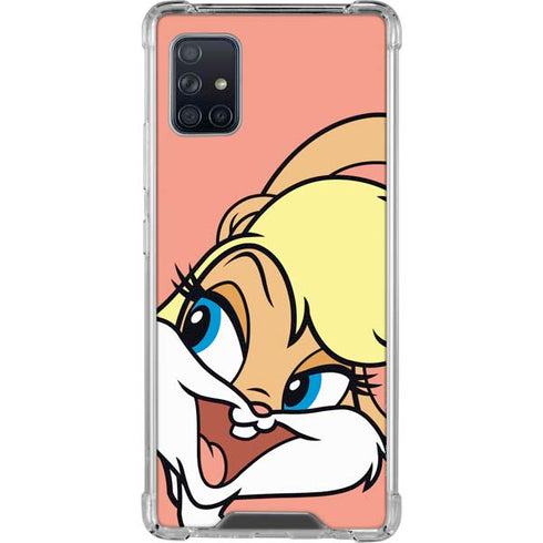 Looney Tunes Lola Bunny Zoomed In Galaxy A51 5G Clear Case