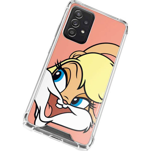Looney Tunes Lola Bunny Zoomed In Galaxy A52 5G Clear Case