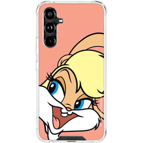 Looney Tunes Lola Bunny Zoomed In Galaxy A54 5G Clear Case