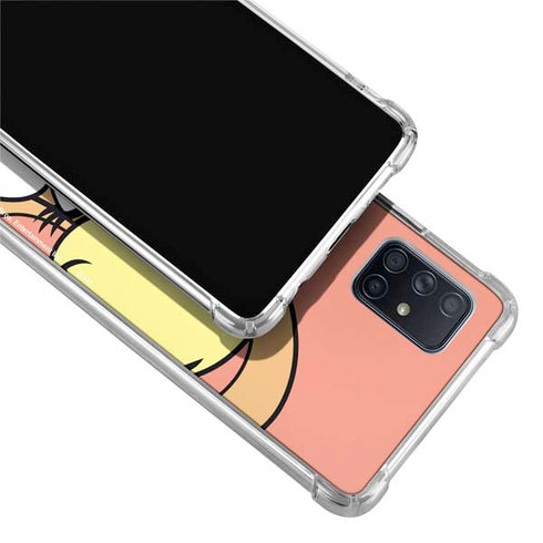 Looney Tunes Lola Bunny Zoomed In Galaxy A71 5G Clear Case