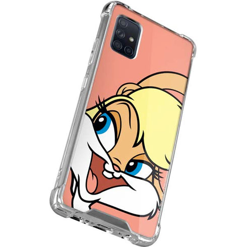 Looney Tunes Lola Bunny Zoomed In Galaxy A71 5G Clear Case