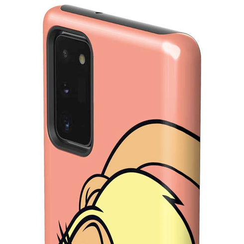 Looney Tunes Lola Bunny Zoomed In Galaxy Note20 5G Pro Case