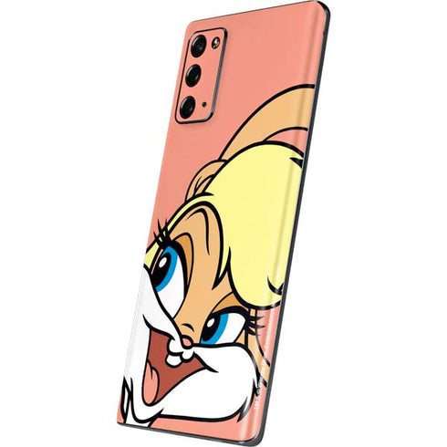 Looney Tunes Lola Bunny Zoomed In Galaxy Note20 5G Skin