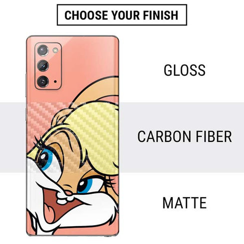 Looney Tunes Lola Bunny Zoomed In Galaxy Note20 5G Skin