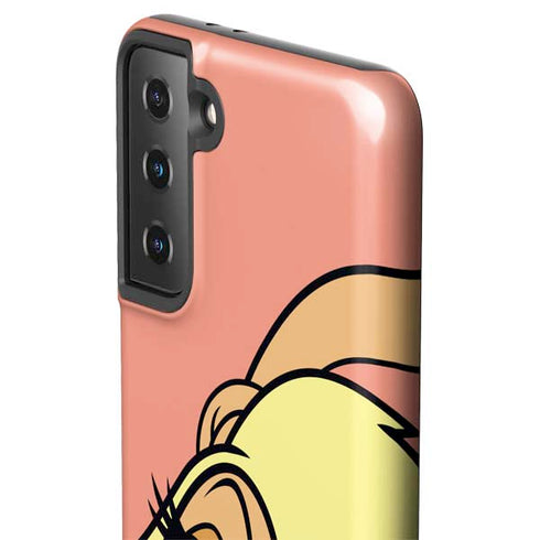 Looney Tunes Lola Bunny Zoomed In Galaxy S21 Plus 5G Pro Case