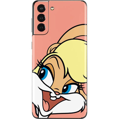 Looney Tunes Lola Bunny Zoomed In Galaxy S21 Plus 5G Skin