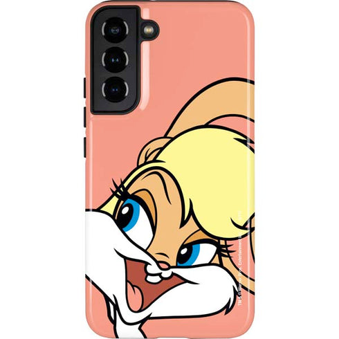 Looney Tunes Lola Bunny Zoomed In Galaxy S22 Plus Pro Case