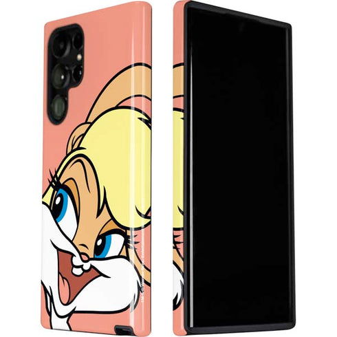 Looney Tunes Lola Bunny Zoomed In Galaxy S22 Ultra Pro Case