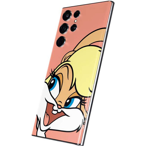 Looney Tunes Lola Bunny Zoomed In Galaxy S22 Ultra Skin