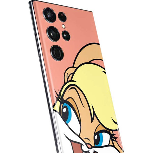 Looney Tunes Lola Bunny Zoomed In Galaxy S22 Ultra Skin
