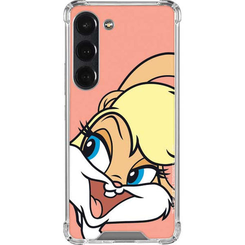 Looney Tunes Lola Bunny Zoomed In Galaxy S23 Clear Case