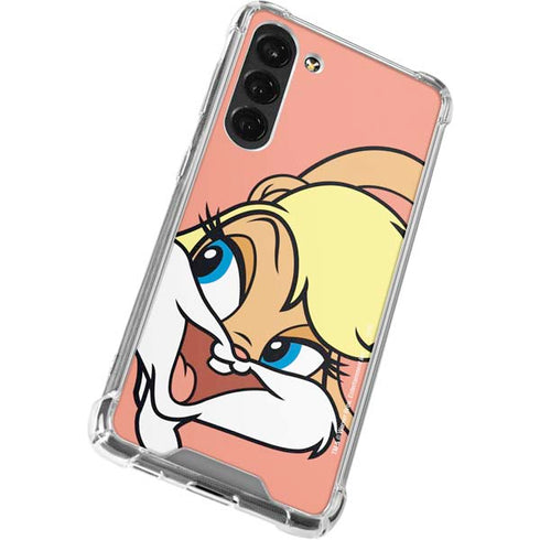 Looney Tunes Lola Bunny Zoomed In Galaxy S23 Plus Clear Case