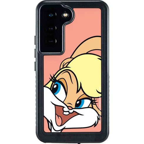 Looney Tunes Lola Bunny Zoomed In Galaxy S23 Waterproof Case