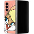 Looney Tunes Lola Bunny Zoomed In Galaxy Z Fold4 5G Skin