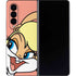 Looney Tunes Lola Bunny Zoomed In Galaxy Z Fold4 5G Skin