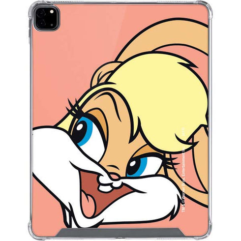 Looney Tunes Lola Bunny Zoomed In iPad Pro 12.9in (2020) Clear Case