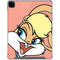 Looney Tunes Lola Bunny Zoomed In iPad Pro 12.9in (2020) Clear Case