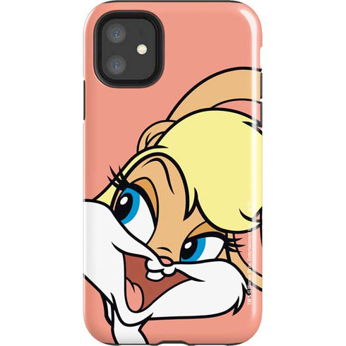 Looney Tunes Lola Bunny Zoomed In iPhone 11 Impact Case