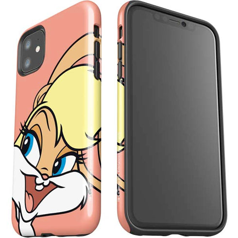 Looney Tunes Lola Bunny Zoomed In iPhone 11 Impact Case