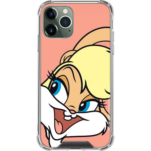 Looney Tunes Lola Bunny Zoomed In iPhone 11 Pro Max Clear Case