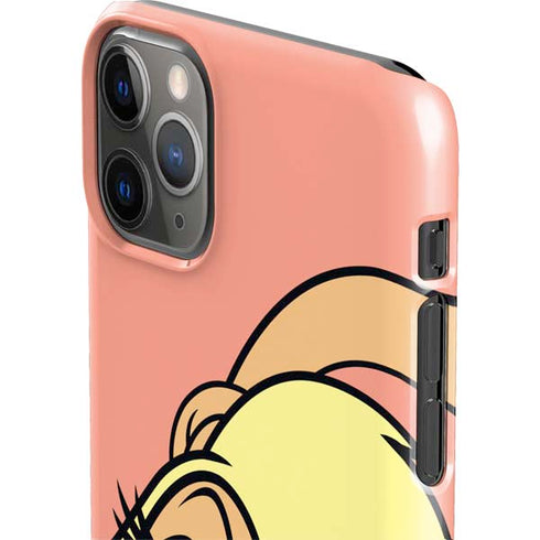 Looney Tunes Lola Bunny Zoomed In iPhone 11 Pro Max Lite Case