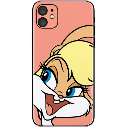 Looney Tunes Lola Bunny Zoomed In iPhone 11 Skin