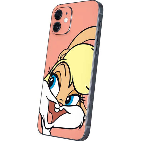 Looney Tunes Lola Bunny Zoomed In iPhone 12 Skin