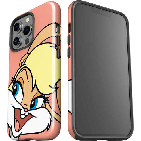 Looney Tunes Lola Bunny Zoomed In iPhone 13 Pro Impact Case